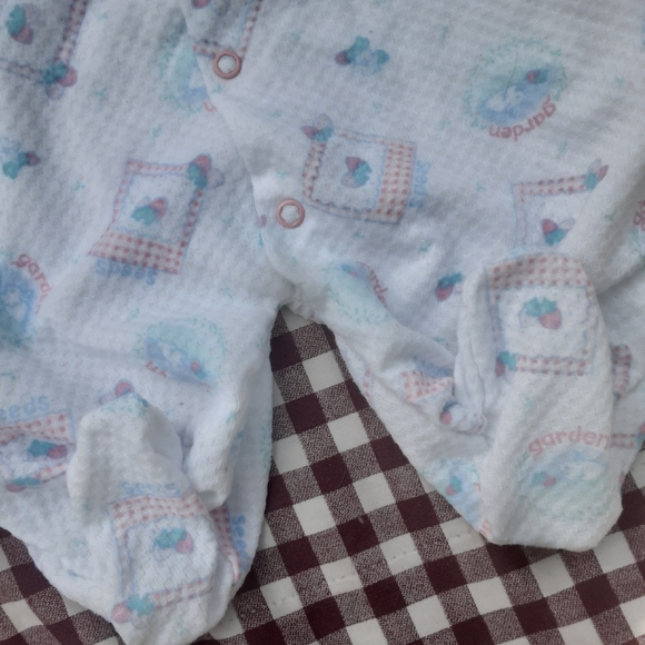 🍀3/15 Baby Girl's Vintage 1980s Sleeper - Picture 6 of 6